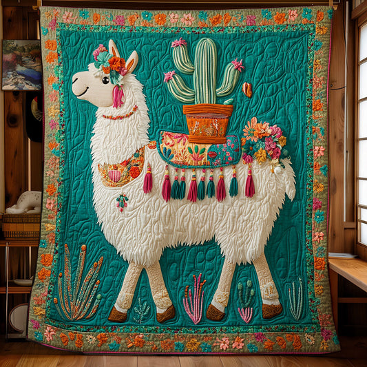Desert Charm Llama WX0307022CL Quilt