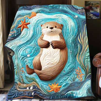 Floating Otter WP2003023CL Quilt