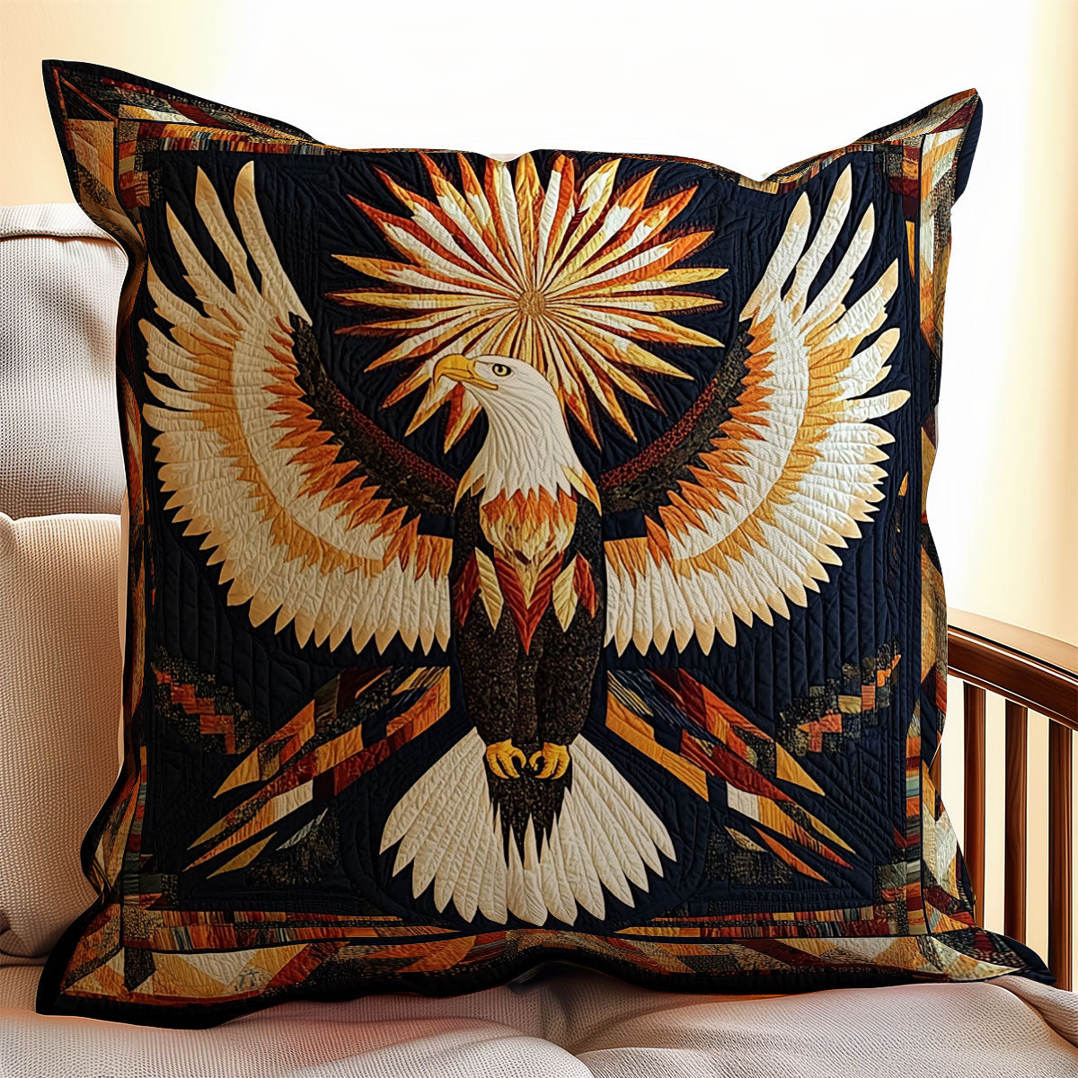 Radiant Eagle Vision WX2512141CL Quilt Pillow Case