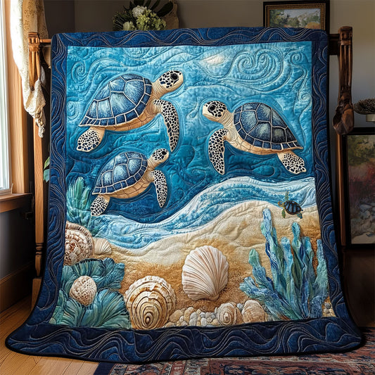 Sea Turtle WJ2612023CL Quilt