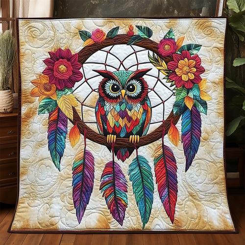Dreamcatcher Native Owl WJ2705001CL Quilt
