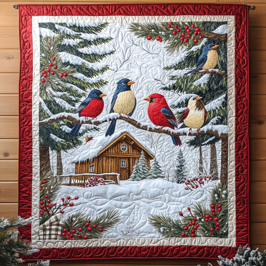 Cottage Winter CP0206017CL Quilt