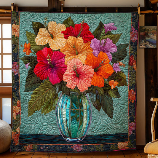 Hibiscus Summerlight WN1906017CL Quilt