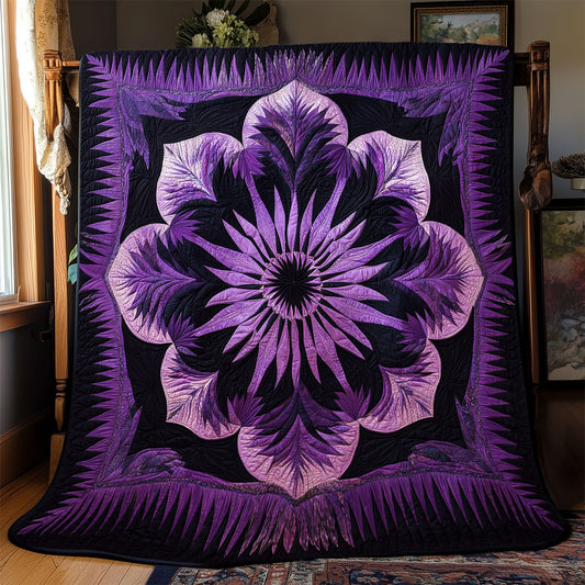 Purple Blossom WX1802030CL Quilt