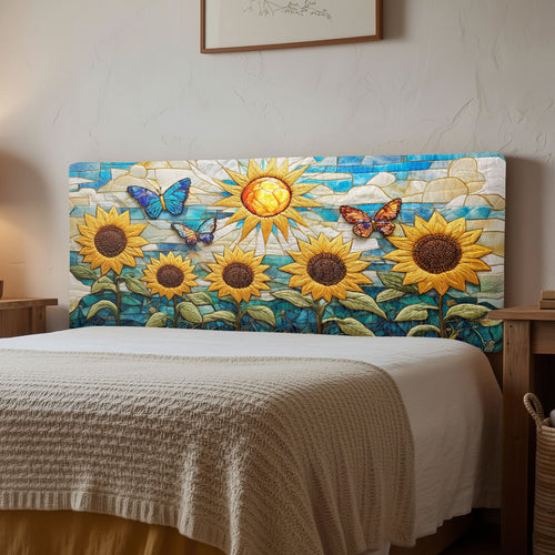 Sun Garden Bloom CW1512029CL Quilted Headboard Slipcover