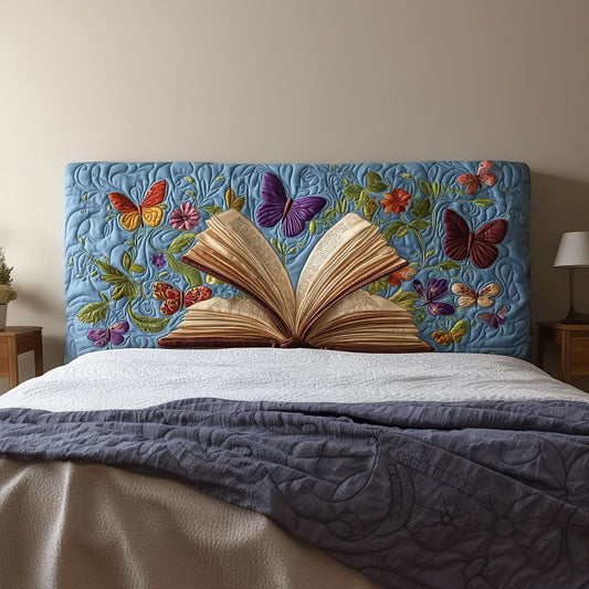 Nature Book QA2312002CL Quilted Headboard Slipcover