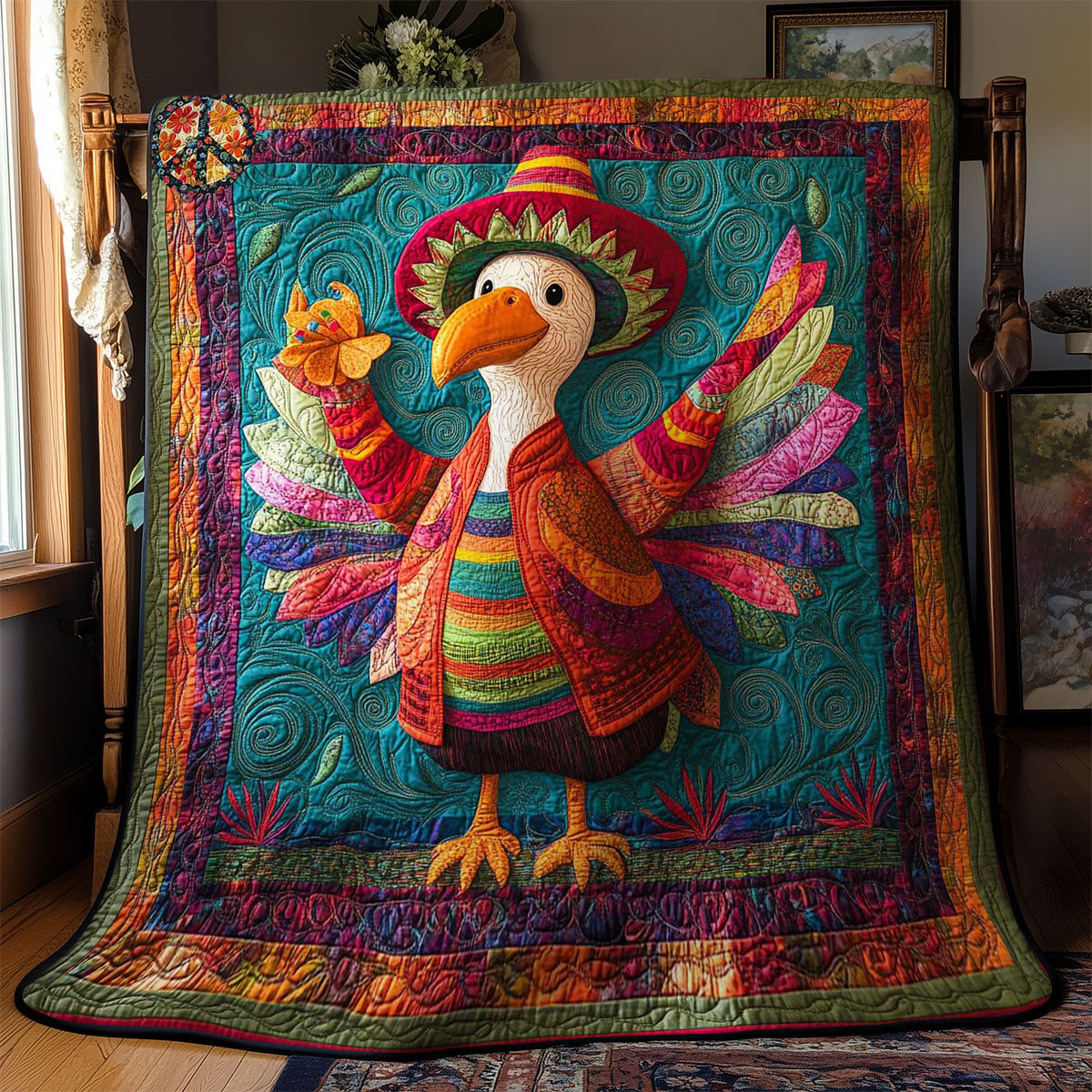 Turkey In Style WN1411026CL Quilt