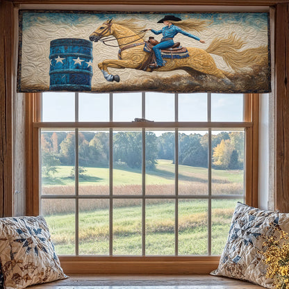 Cowgirl WX1405013CL Quilted Valance