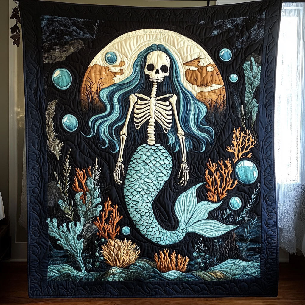 Ghostly Mermaid WY2008038CL Quilt