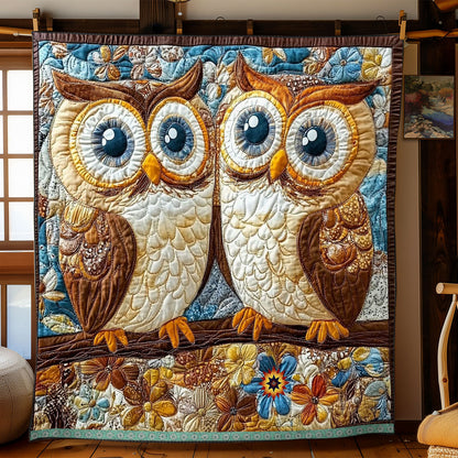 Vintage Owl WJ0912036CL Quilt