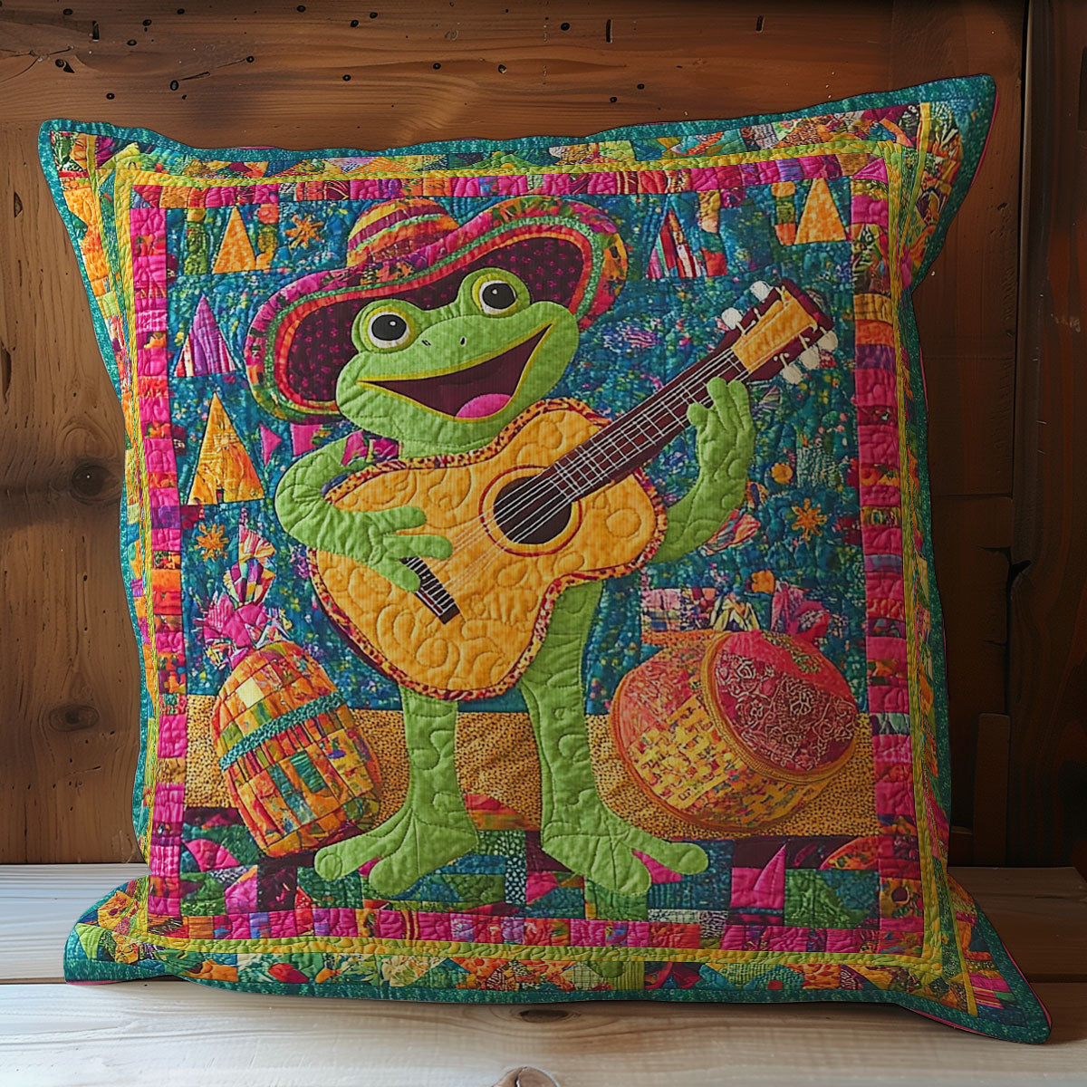 Happy Frog WY1102084CL Quilt Pillow Case