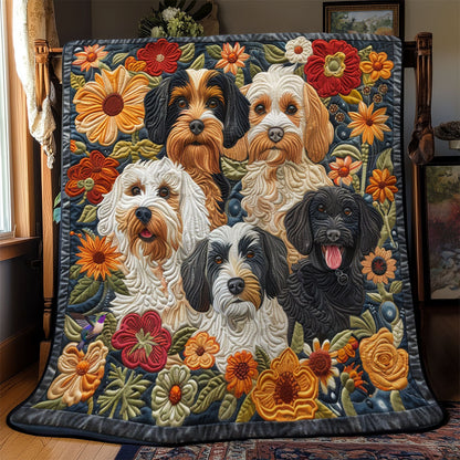 Dog YR2112008CL Quilt