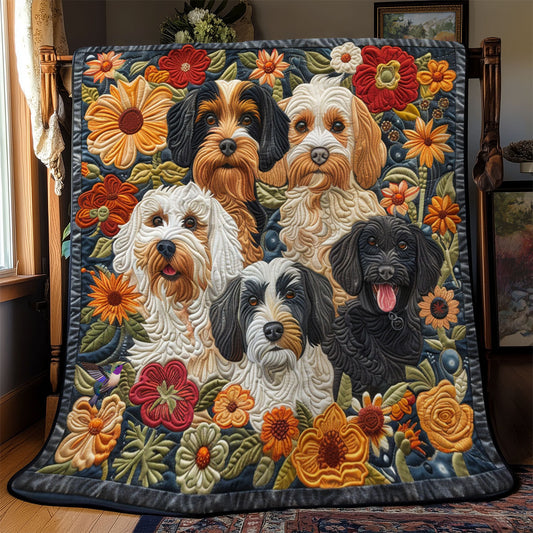 Dog YR2112008CL Quilt