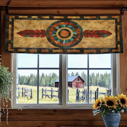 Native Lunar Spirit WN1407089CL Quilted Valance