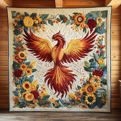 Floral Phoenix CW1706018CL Quilt