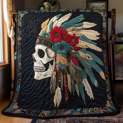 Tribal Skull WN2301010CL Quilt