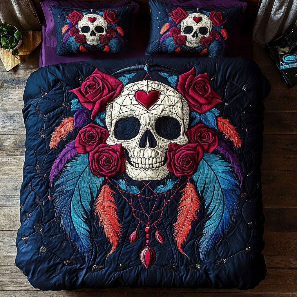 Scarlet Skull WY1704022CL Duvet Cover Set
