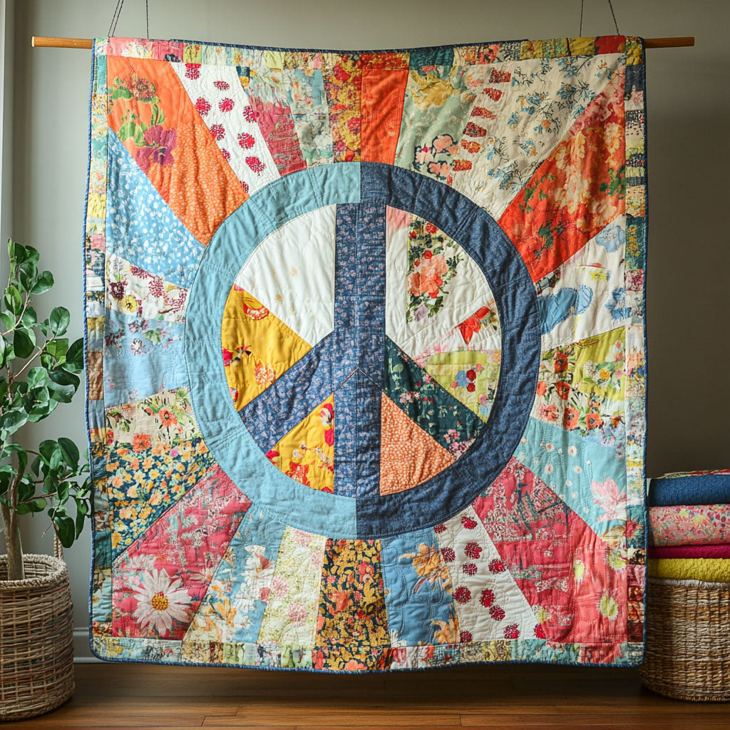 Cozy Peace Blossom CW0601015CL Quilt