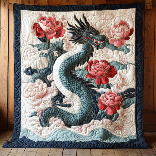 Mystic Peony Dragon CW0909061CL Quilt