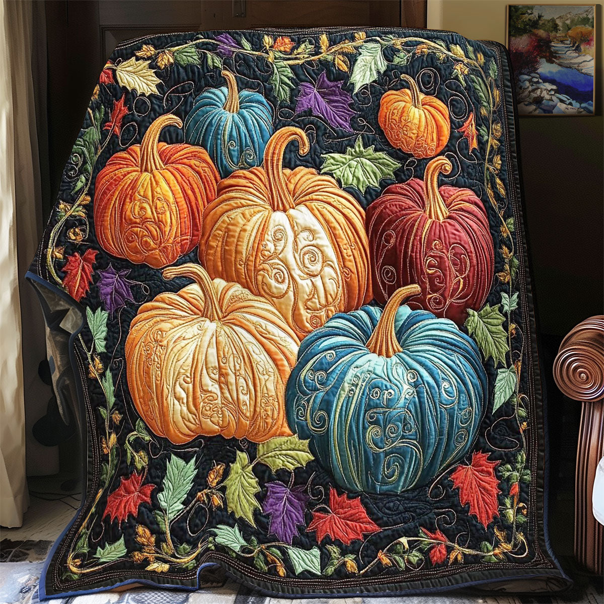 Magical Pumpkin WY3012024CL Quilt