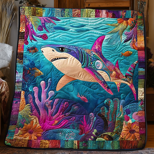Whimsical Shark WJ2104044CL Quilt