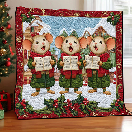 Mouse Christmas Song CW1311025CL Quilt