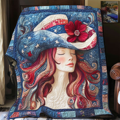 Patriot Pretty Girl WX1306028CL Quilt