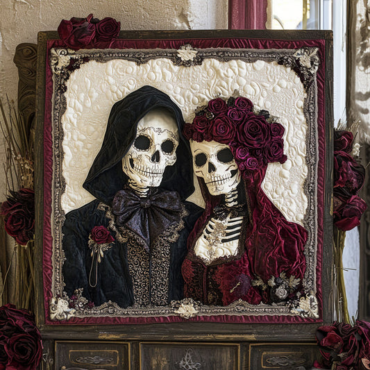 Couple Skull DH0410052CL Quilt