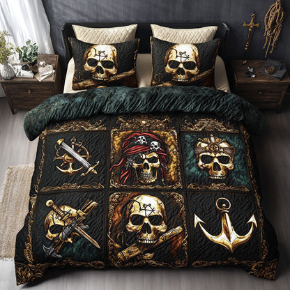 Pirate Skull WN2308077CL Duvet Cover Set