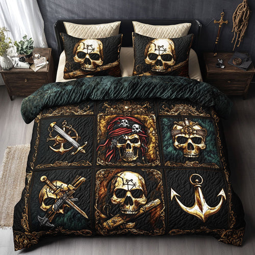 Pirate Skull WN2308077CL Duvet Cover Set