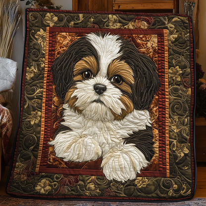 Adorable Shih Tzu WX3105002CL Quilt