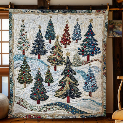 Christmas Tree Trio WN0707035CL Quilt