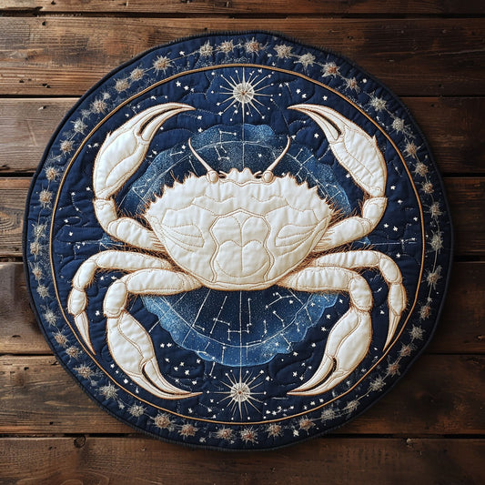 Nebula Shell CP1707014CL Quilted Round Mat