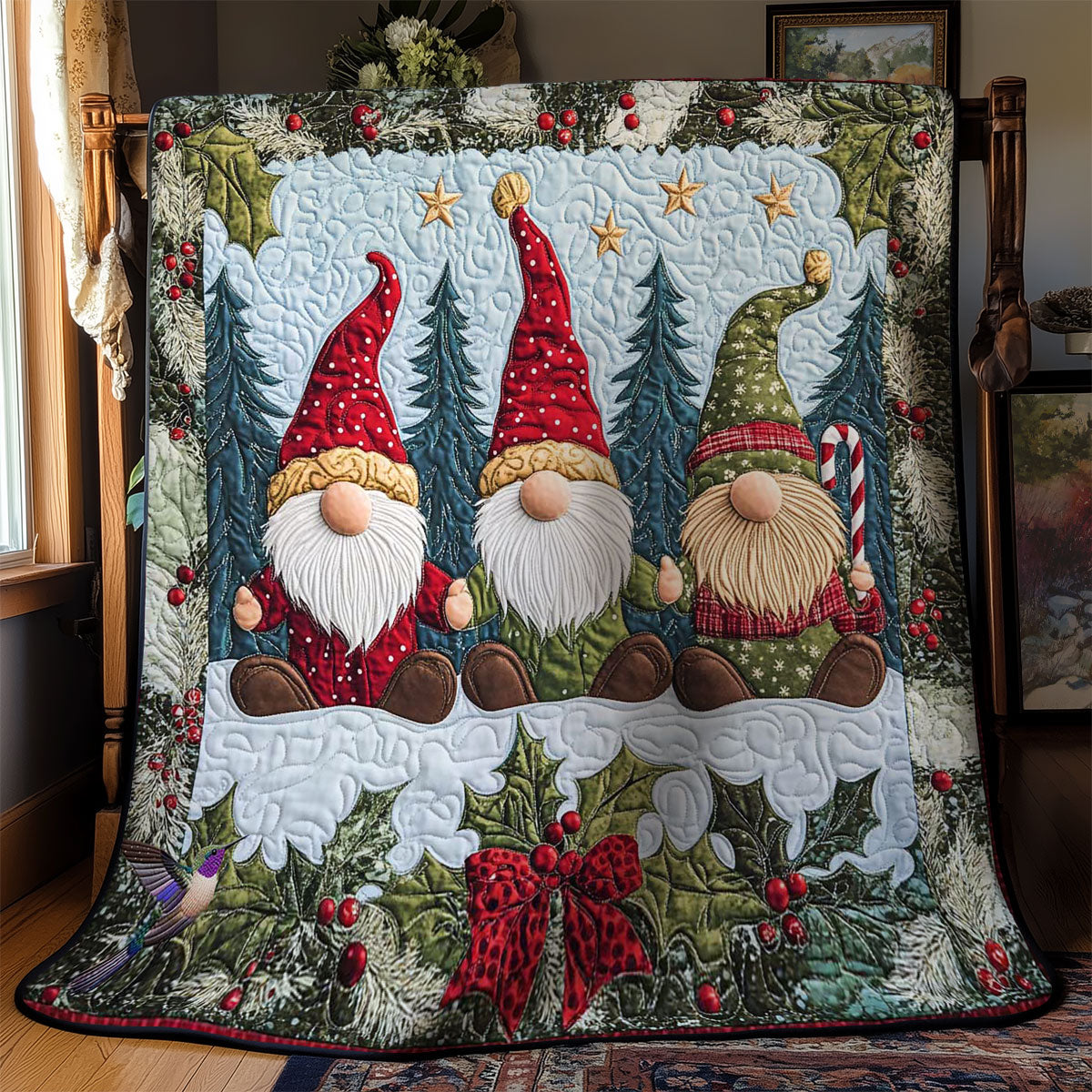 Gnome Noel Magic WN0512063CL Quilt