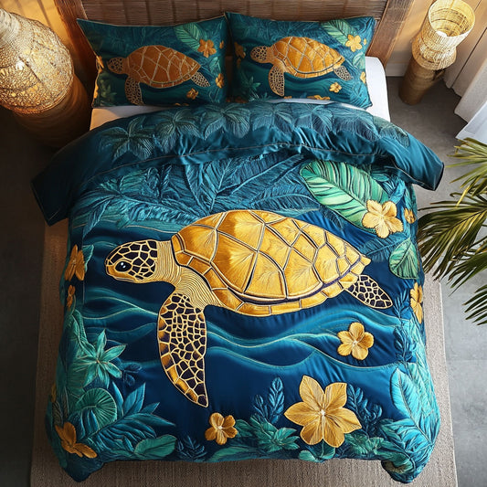 Turtle Ocean WN3009060CL Duvet Cover Set