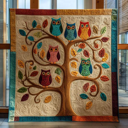 Branching Owl Garden CW0210036CL Quilt