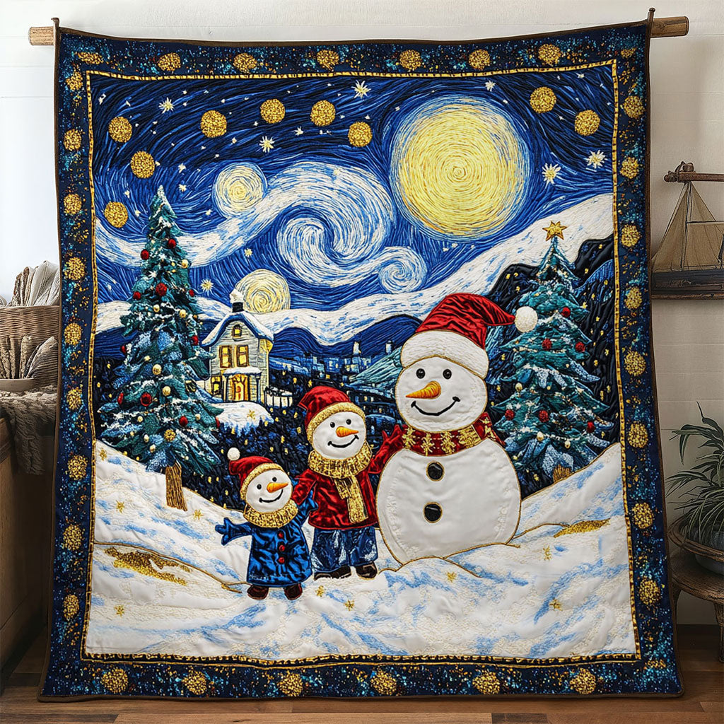 Silent Star Snowman WN0511081CL Quilt