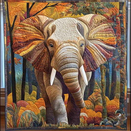 Elephant Lover YR0312018CL Quilt