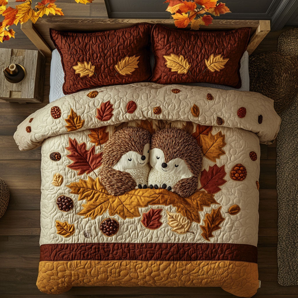 Cozy Hedgehogs CP0809026CL Duvet Cover Set