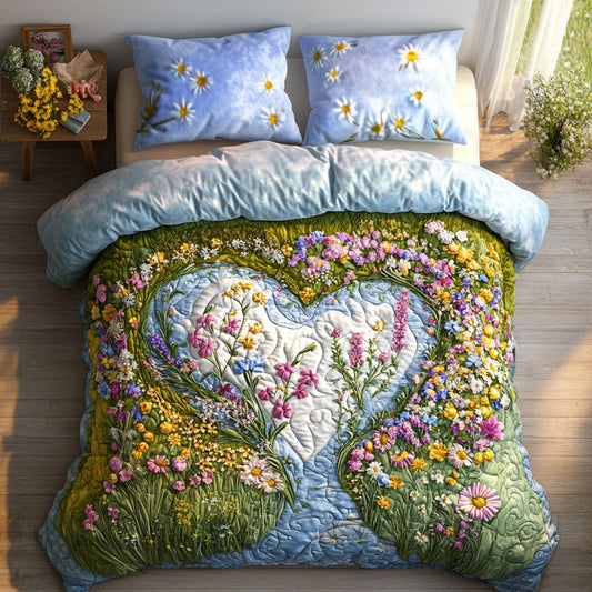 Heartfelt Garden CW1401063CL Duvet Cover Set