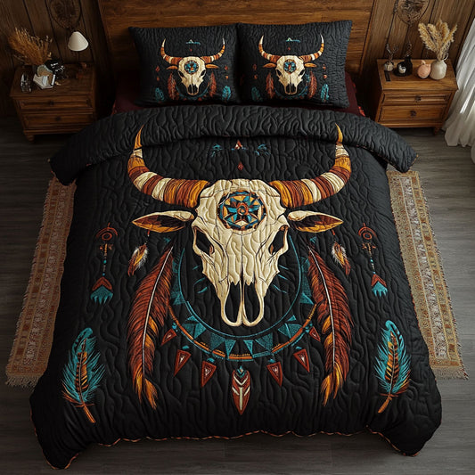 Tribal Skull CW0207047CL Duvet Cover Set