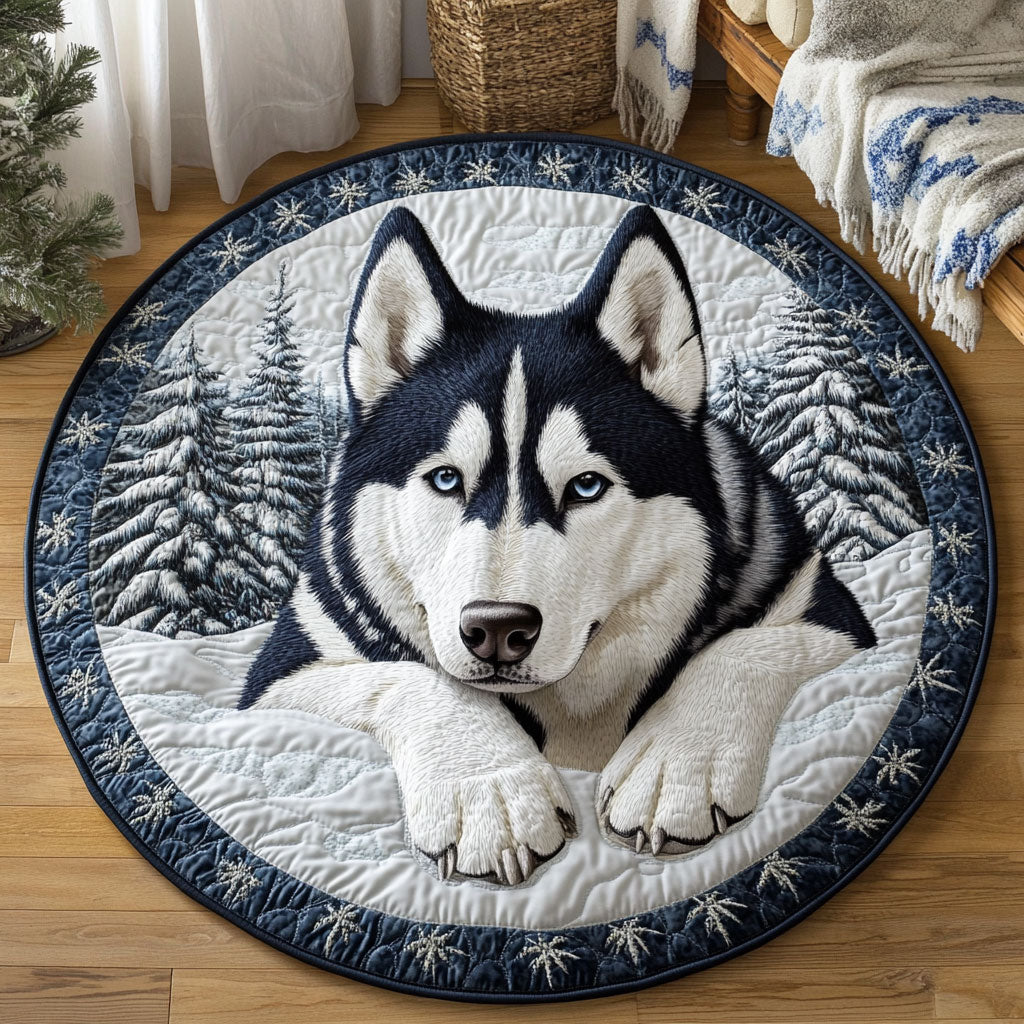 Frost Watcher CP2810002CL Quilted Round Mat