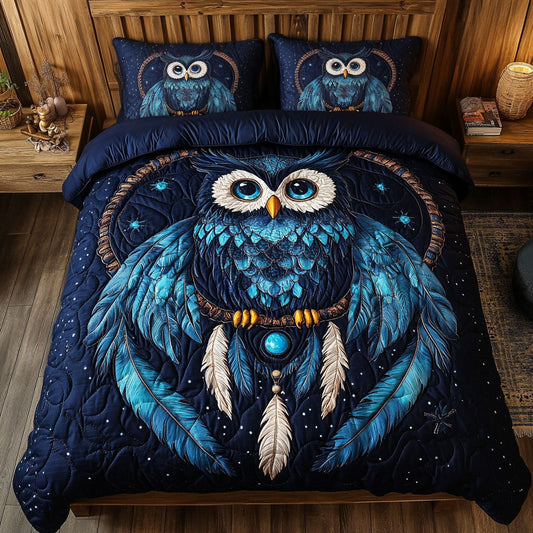 Midnight Owl CM1404048CL Duvet Cover Set