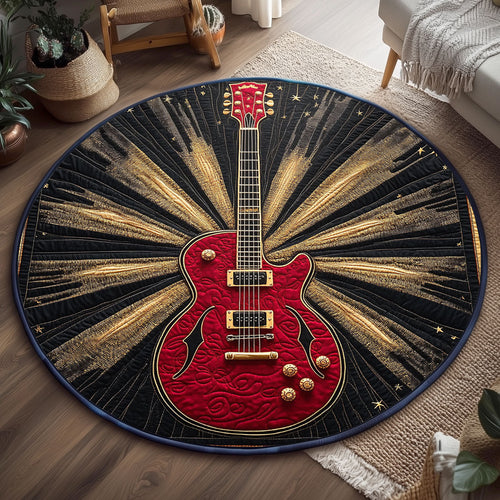 Stellar String WP2003094CL Quilted Round Mat