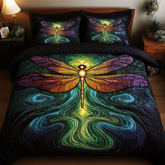 Aura Glow Dragonfly LT0310022CL Duvet Cover Set