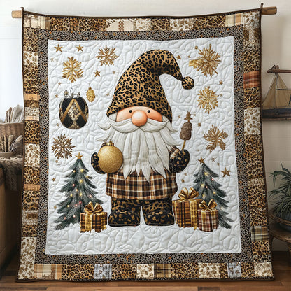 Fierce Gnome Christmas WN1207024CL Quilt