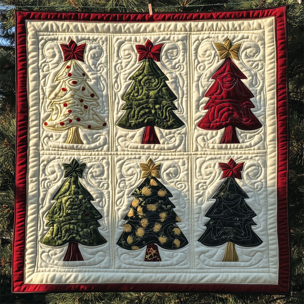 Mutiple Christmas Trees LT3009019CL Quilt