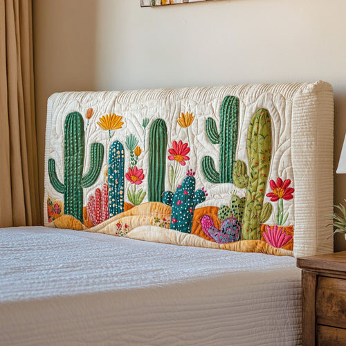 Sunlit Desert CP0501053CL Quilted Headboard Slipcover