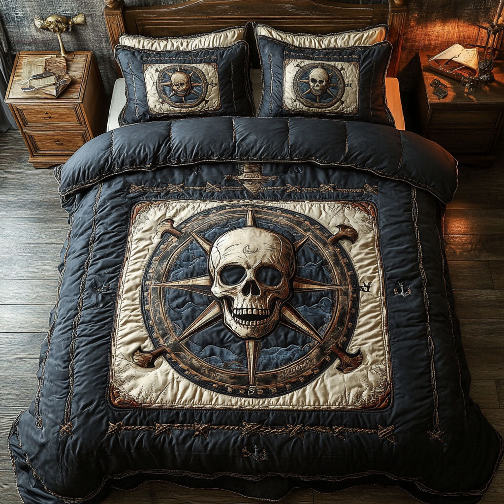 Nautical Skull CP0407037CL Duvet Cover Set