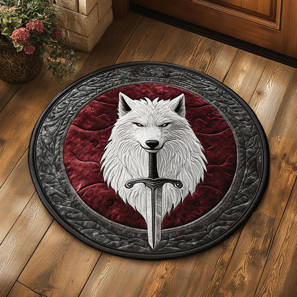 Frostfang Oath CP3007032CL Quilted Round Mat